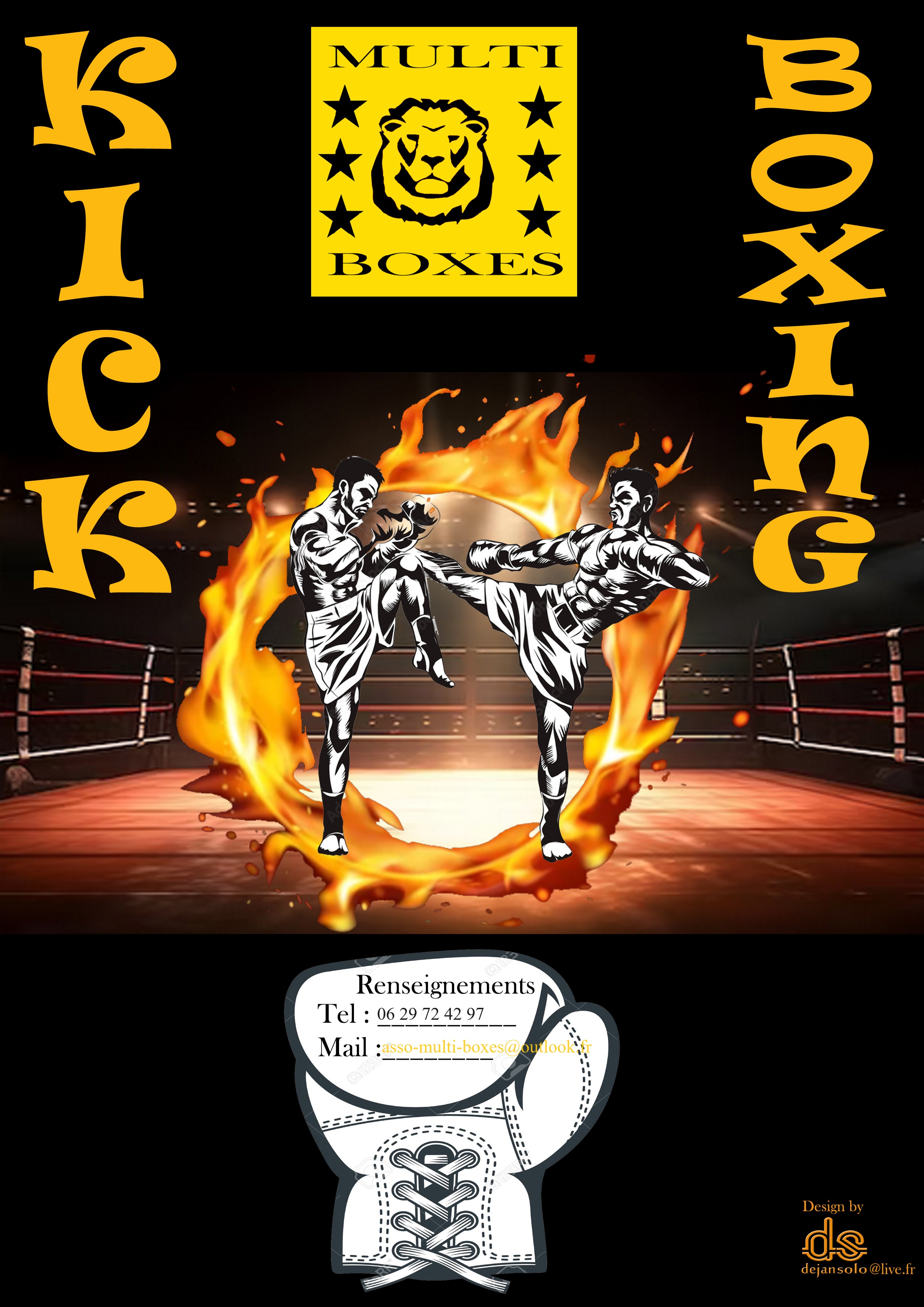 affiche Kick Boxing