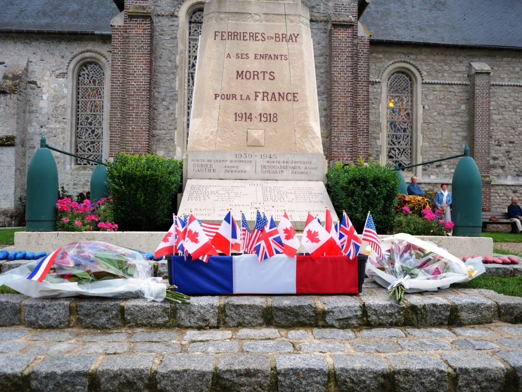 Jardinière drapeaux