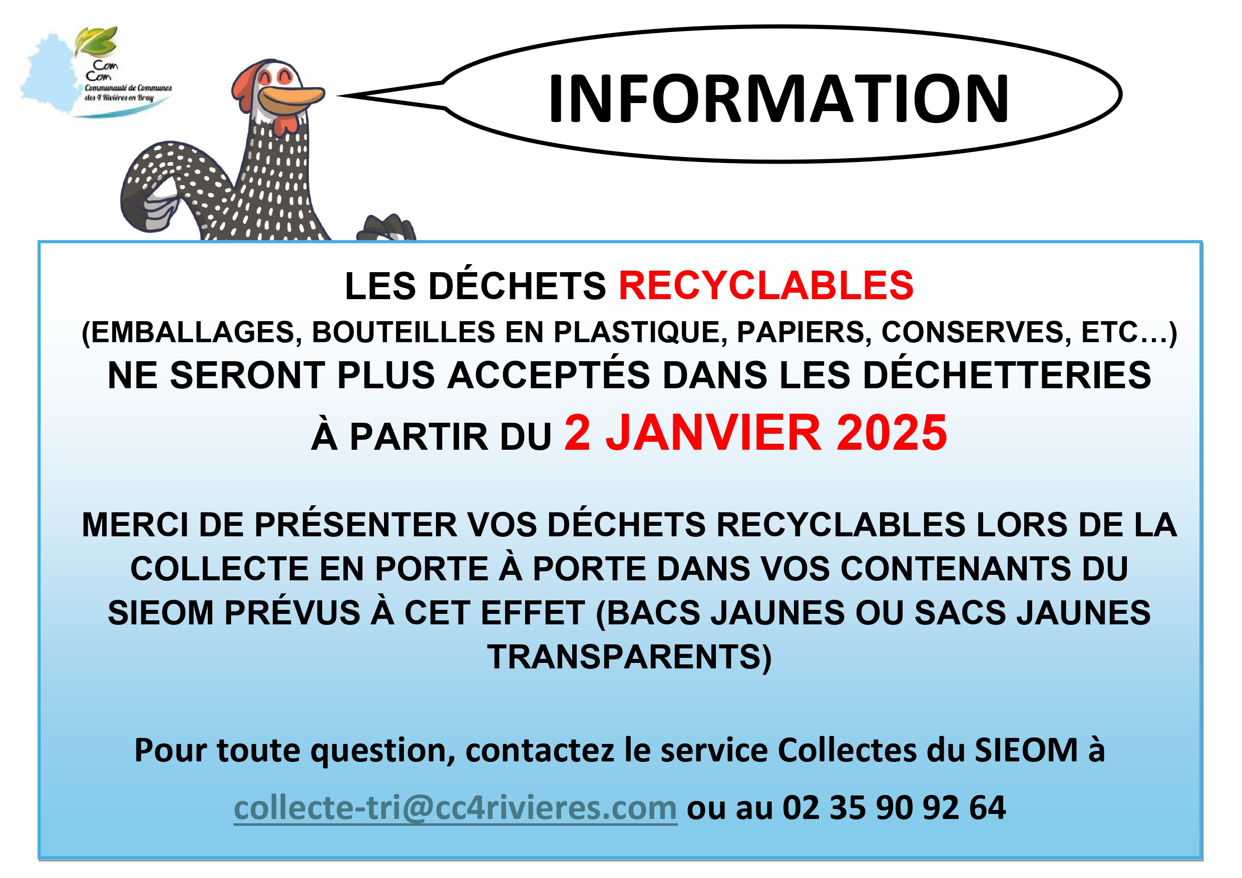 SIEOM - Recyclage 2025