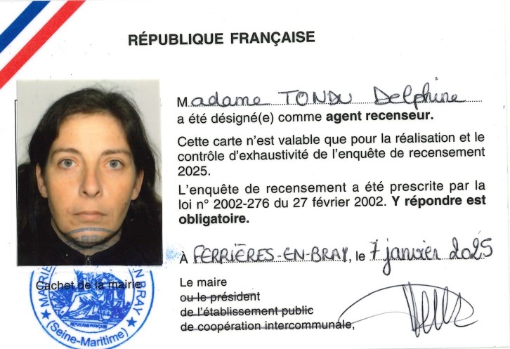 Carte TONDU Delphine