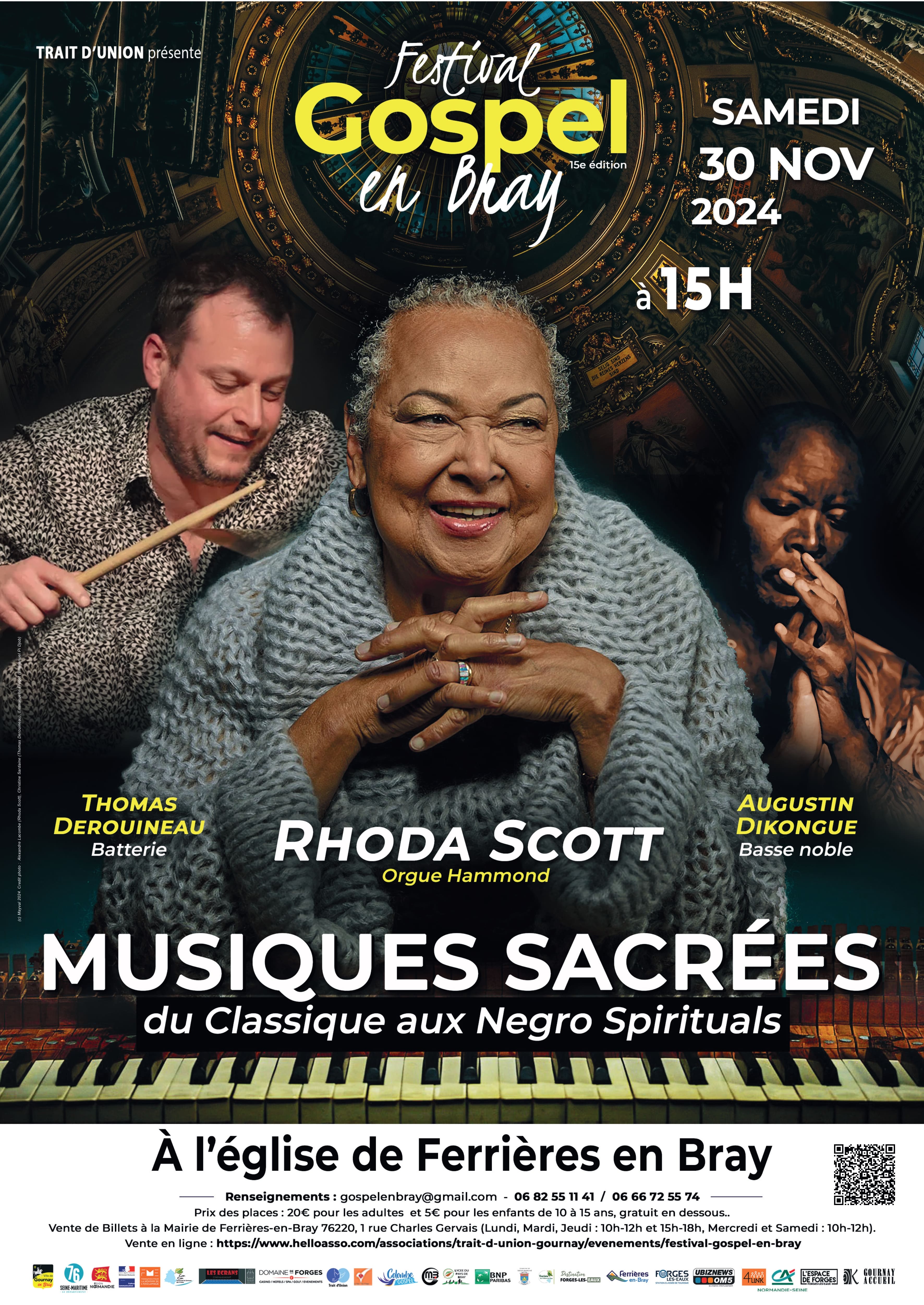 Affiche Concert Rhoda Scott