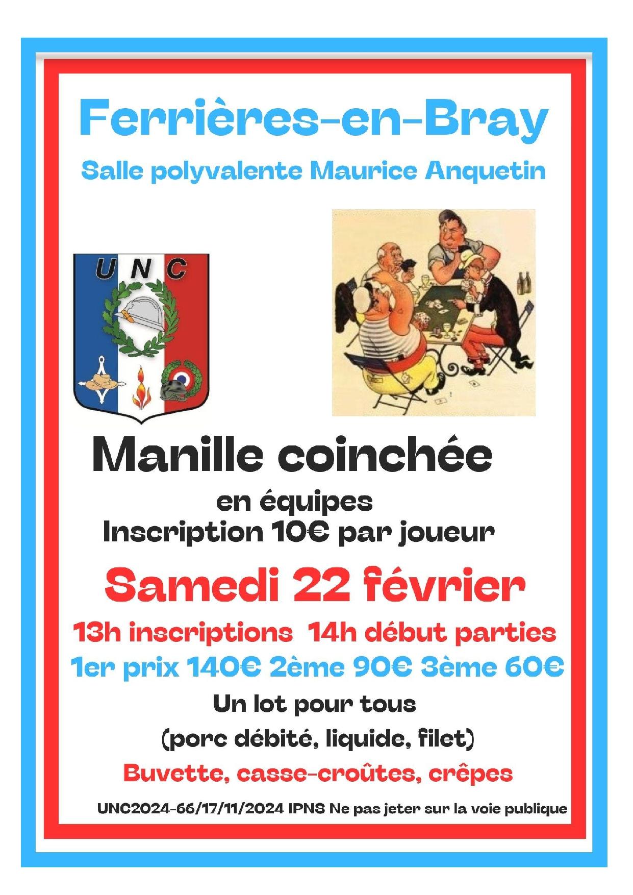 Affiche Manille coinché